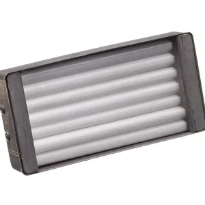 Half Size Quartz Infrared Heating Element | 125 x 62mm – Fast, High-Intensity Heat for Compact Spaces